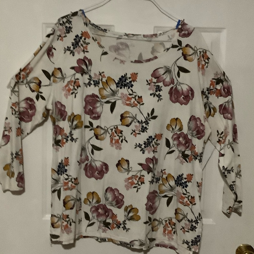 Floral Print Women's Top